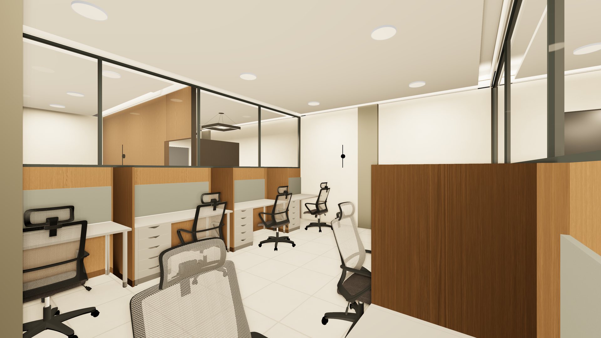 Dedicated desks