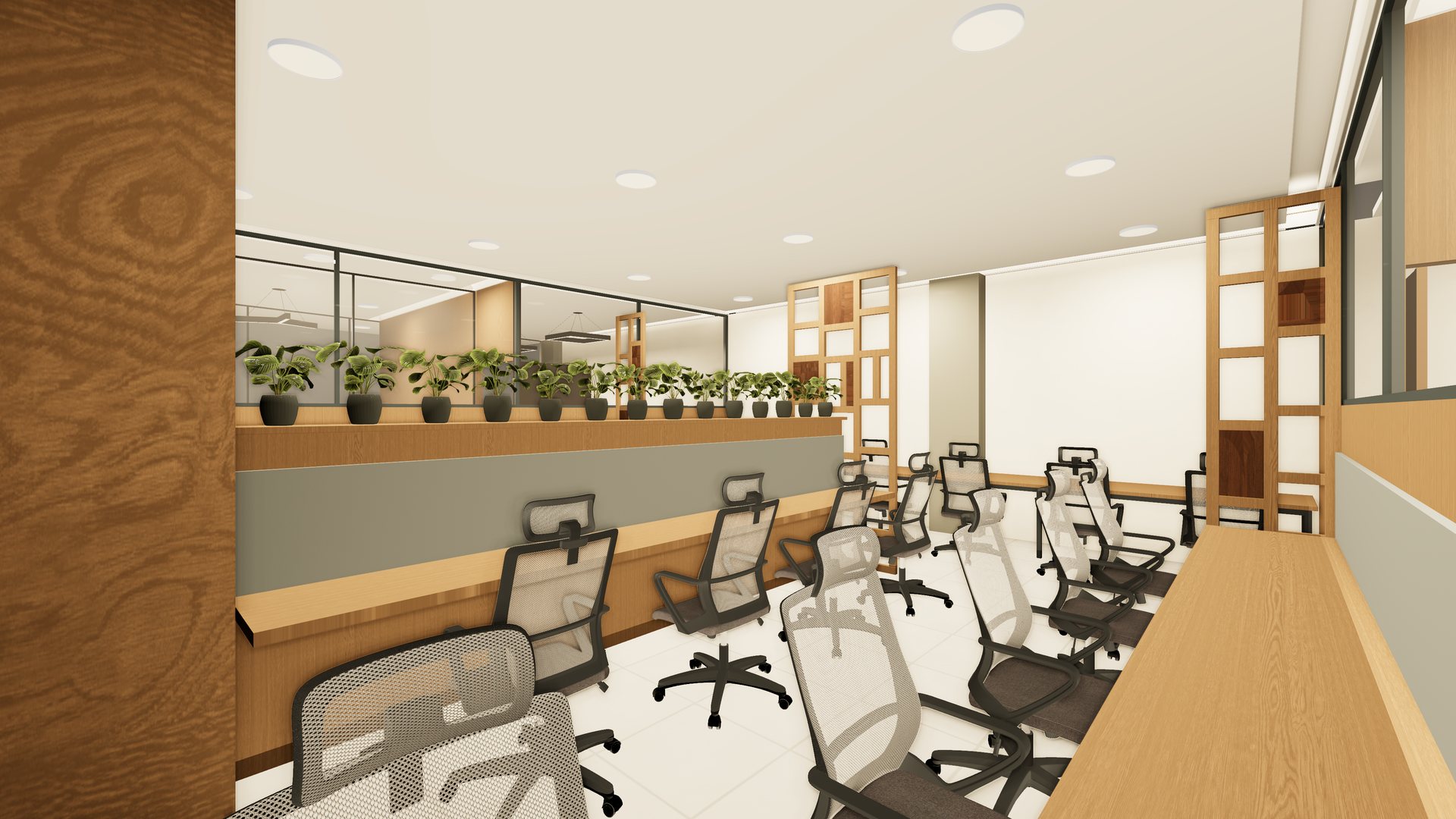 Flex desks