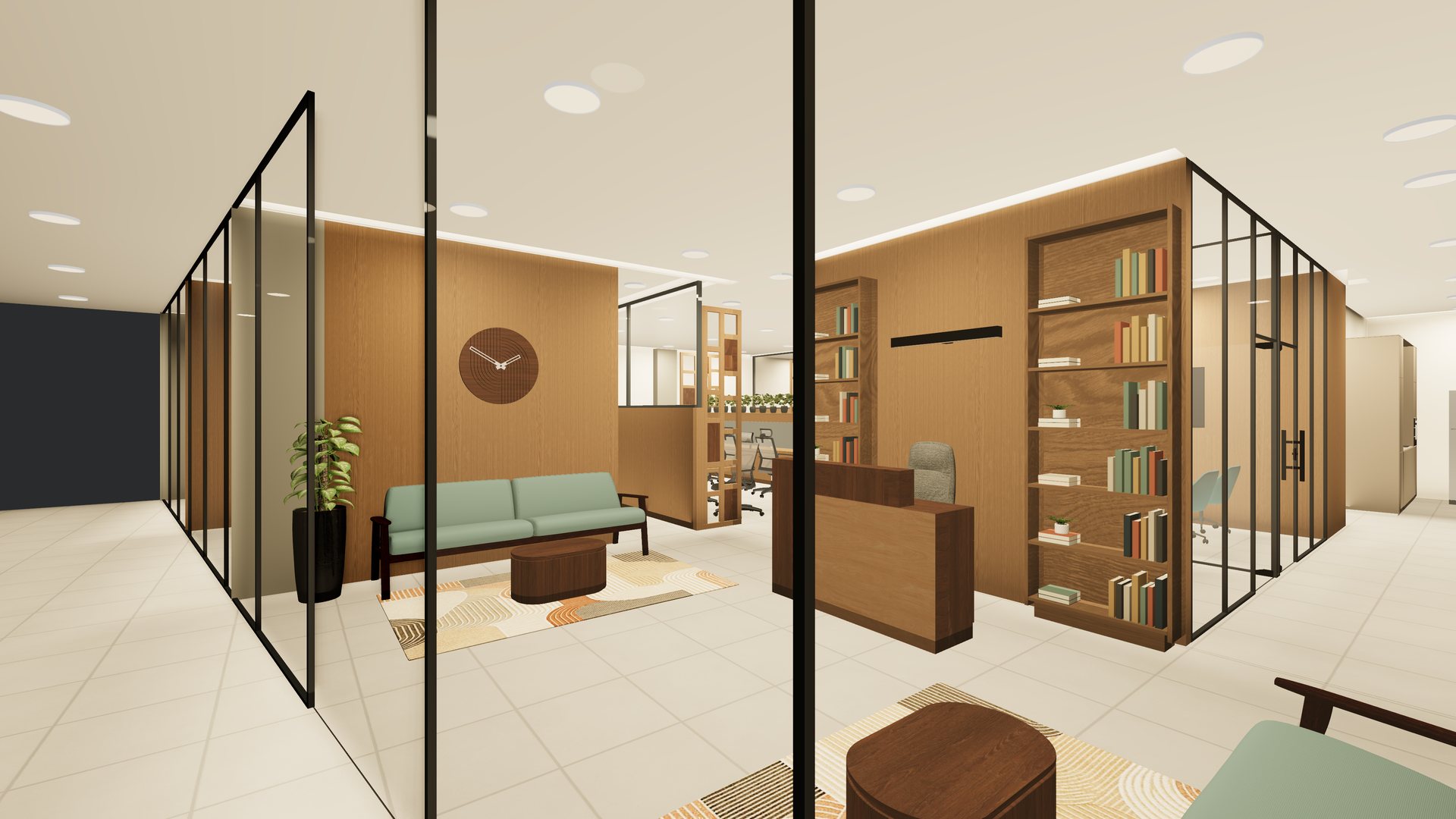 Reception & lounge